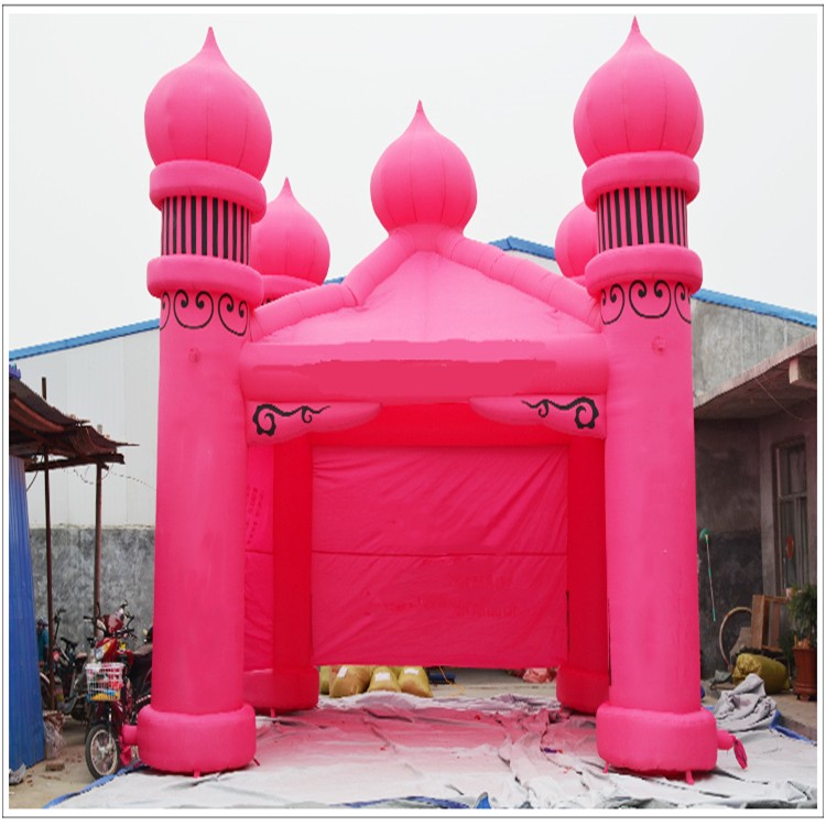 毛阳镇粉色帐篷